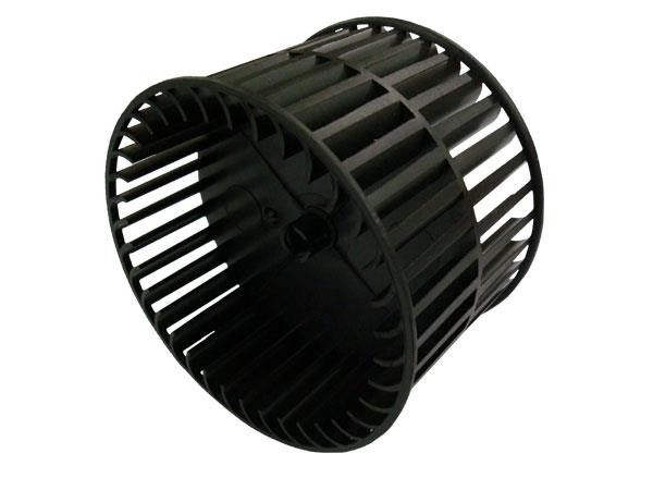 4 3/4" Blower Wheel, 5/16" Shaft, Double Vented, Reversible Plastic