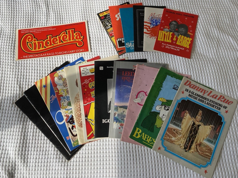Theatre Programmes Bundle Job 18 Theatre Programmes Various Titles