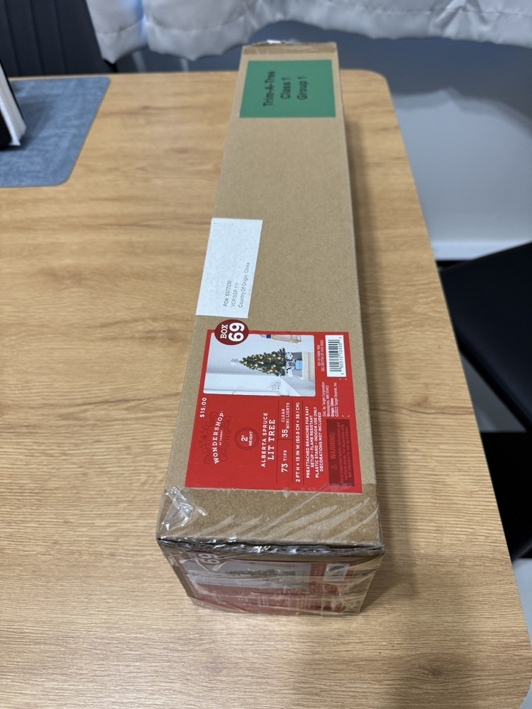 2 Ft Christmas Tree Pre Lit