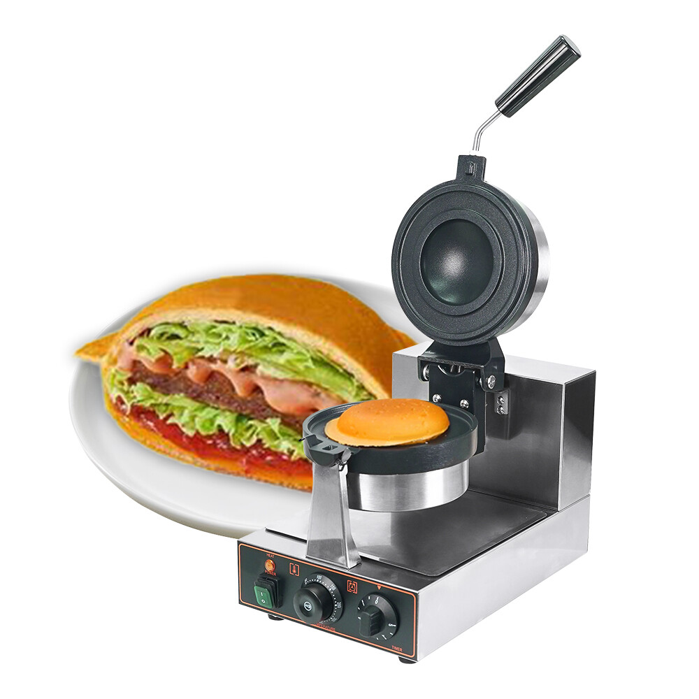 Ice Cream Burger UFO Burger Panini Maker Machine Waffle Press Machine