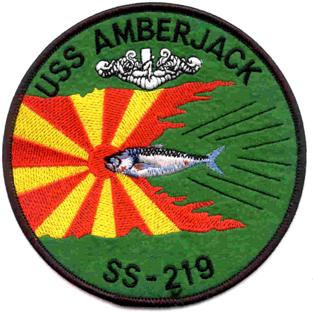 SS-219 USS Amberjack Patch