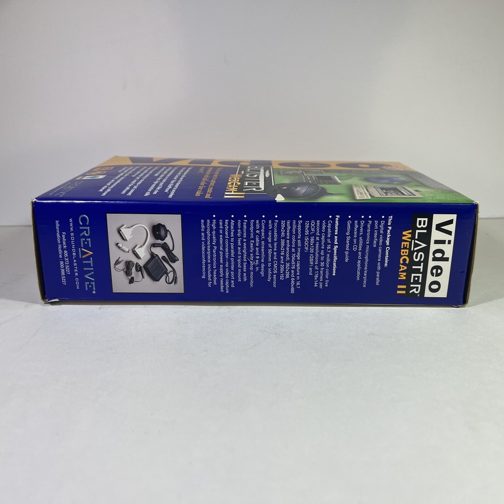 Video Blaster Webcam ( II / 2 ) Creative Labs NEW Box
