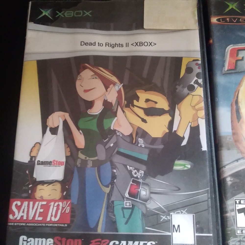 Xbox One Console with power cord and 4 games