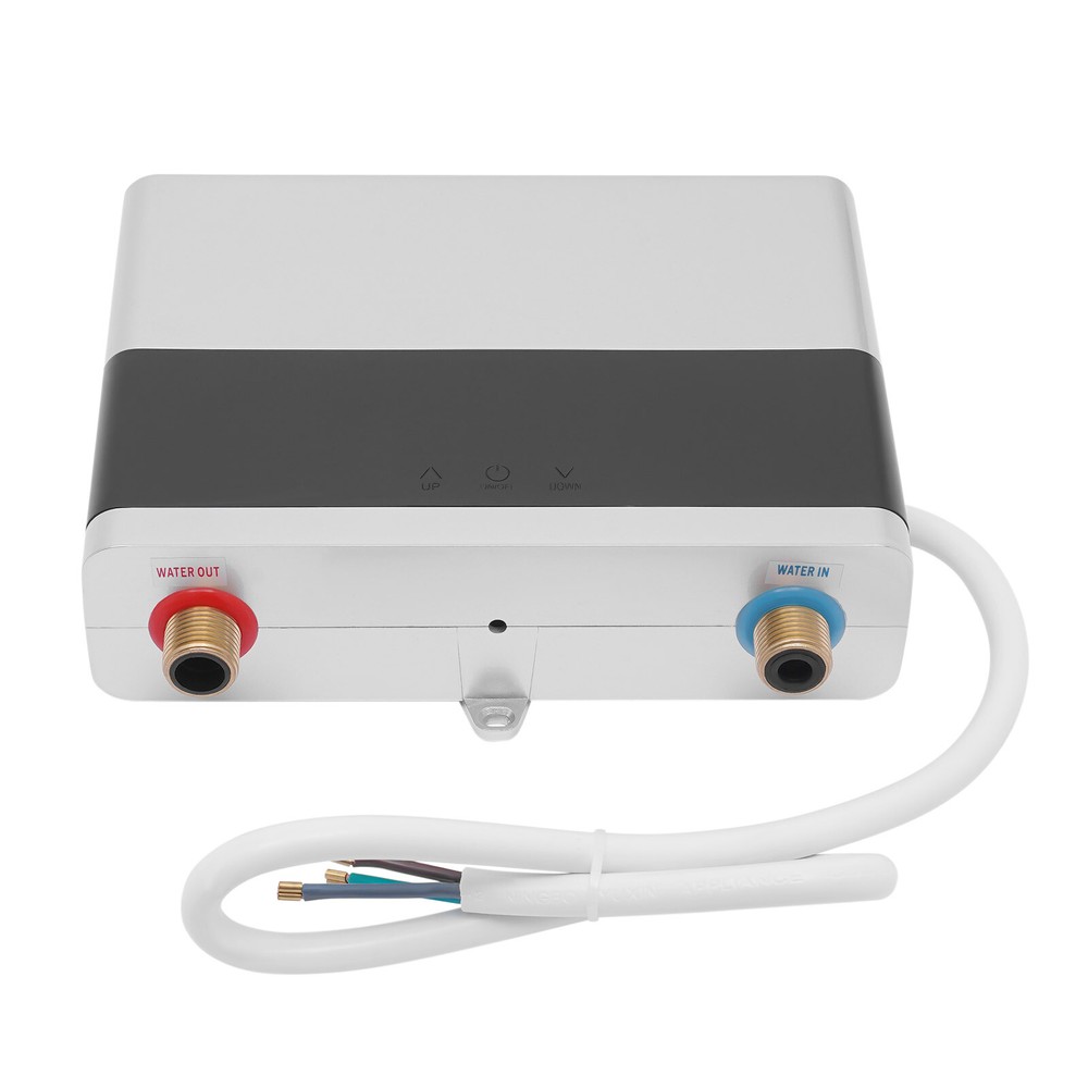 Remote Control Mini Electric Tankless Water Heater Instant Hot 30-55℃/86-131℉