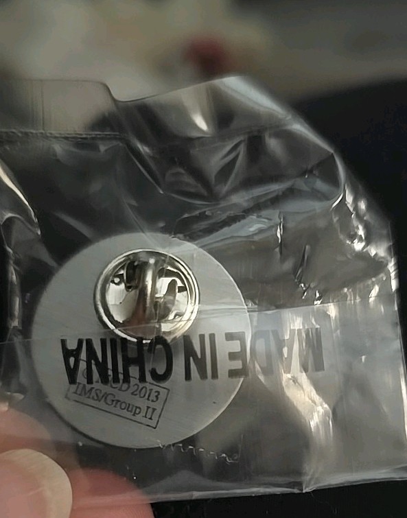 McDonald's Lapel Pin 2013 On Time Unopened