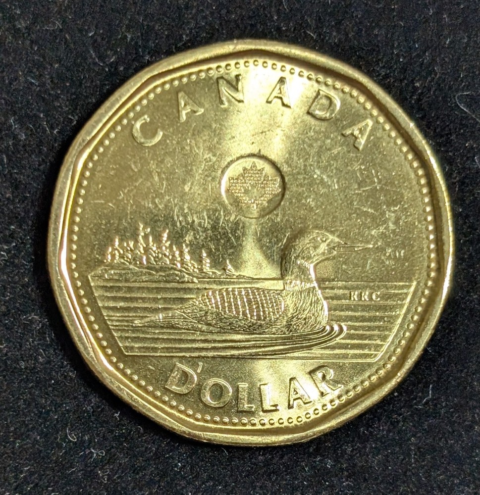 2016 Canada 1 Dollar Uncirculated UNC KM# 1255