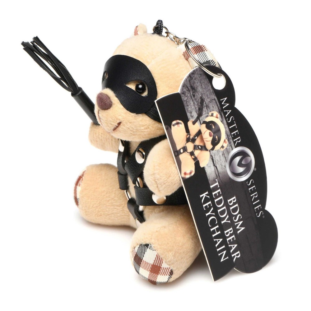 Master Series BDSM Teddy Bear Keychain