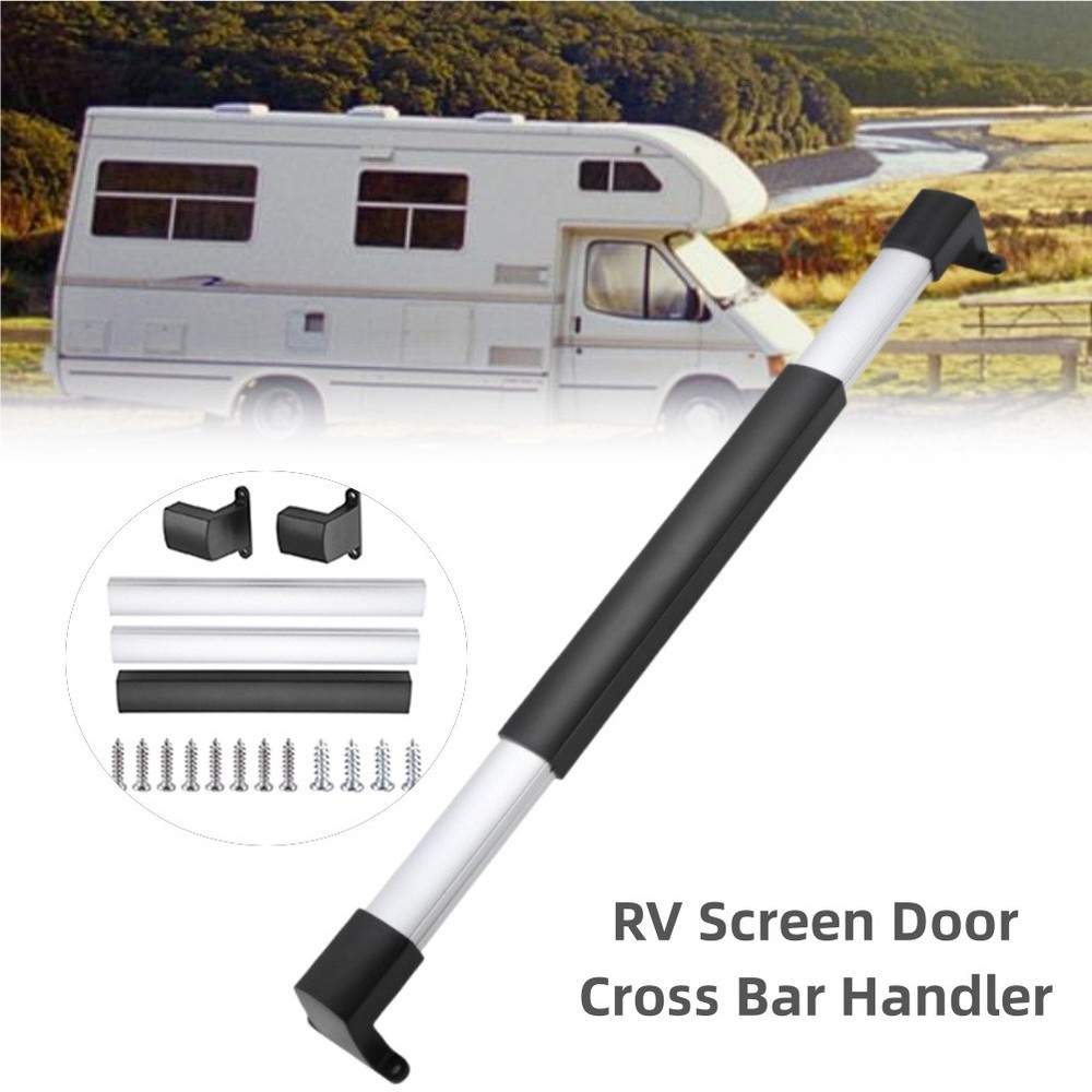 For RV Adjustable Grab Handle Camper Trailer Universal Screen Door Cross Bar