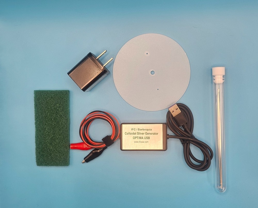 Optima USB DELUXE Colloidal Silver Generator | Constant Current | USB Powered