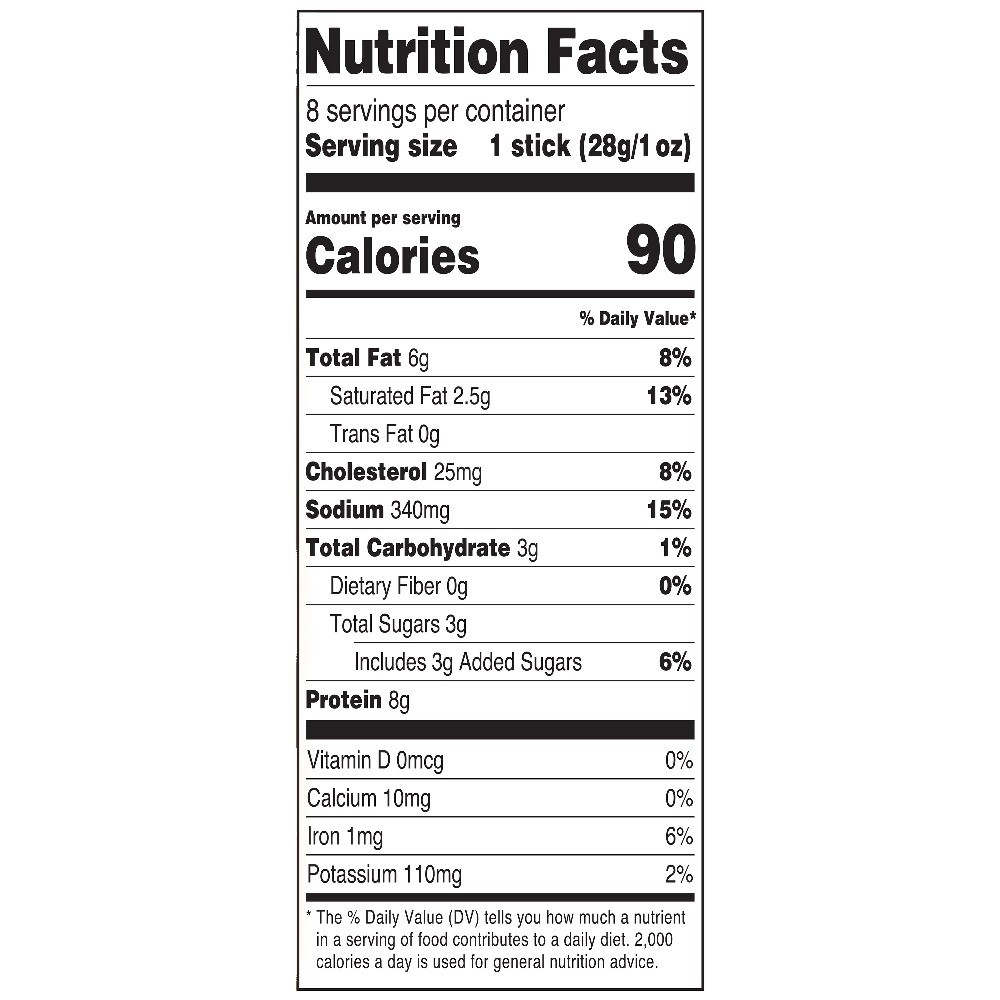 Hot Honey Beef Sticks, 8 oz
