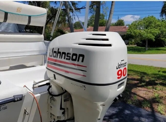 Johnson Outboard custom decals 90 hp