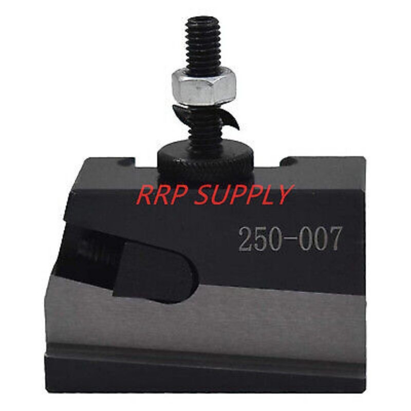 6pcs 250-000 Lathe Tool Wedge GIB Type Cuneiform Type Quick Change Tool Post Set