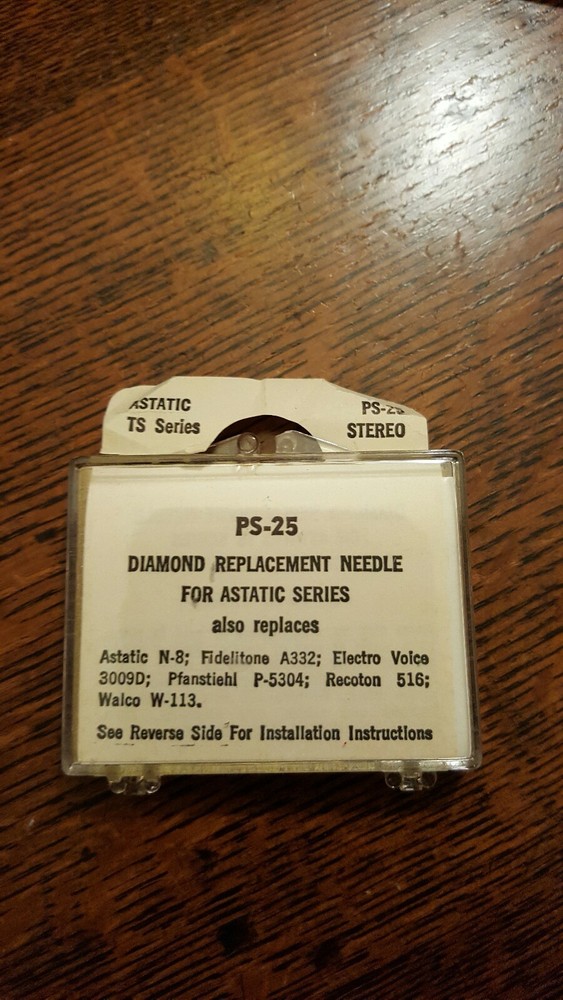 Transcriber PS-25 Astatic TS Series Stereo Diamond Needle