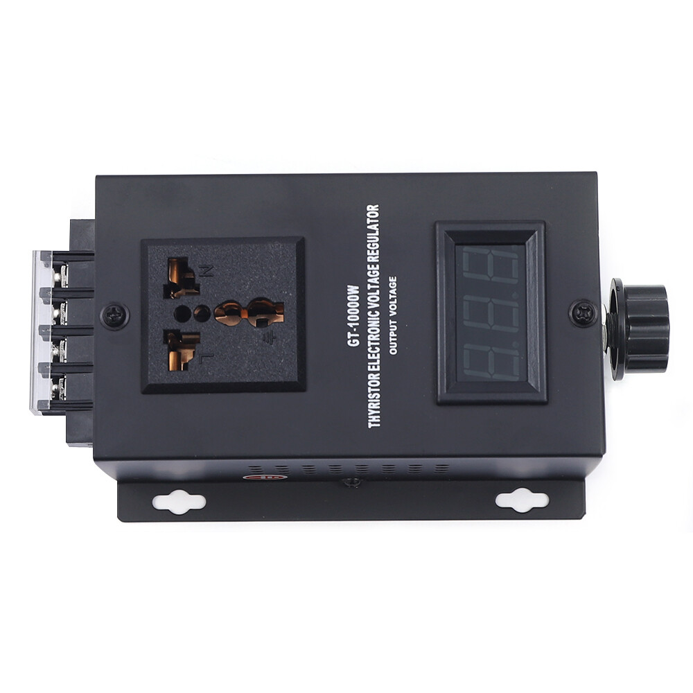 AC 110V 10000W Variable Voltage Regulator Dimmer Motor Speed Controller SCR New