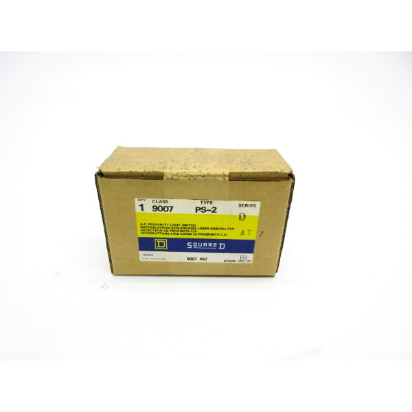 SQUARE D 9007PS-2 SER. D NSFS
