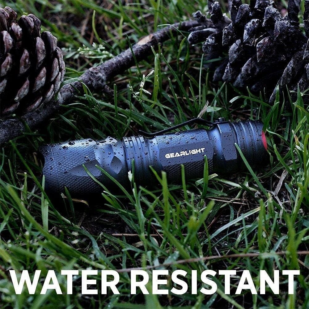 GearLight M3 Mini LED Flashlight [2-PACK] - Bright &Small Tactical #00002