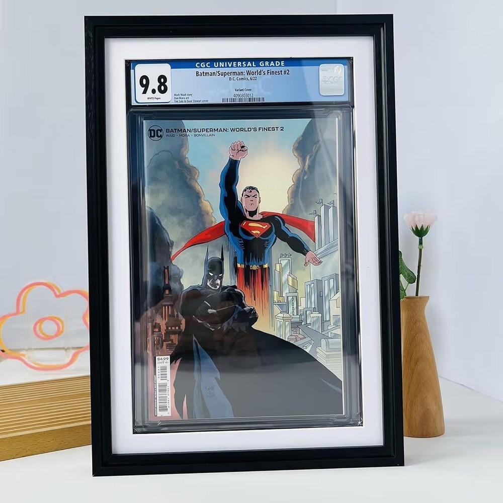 CGC Graded Comic Book Frame Standard Size | UV Display | Wall Mount Display