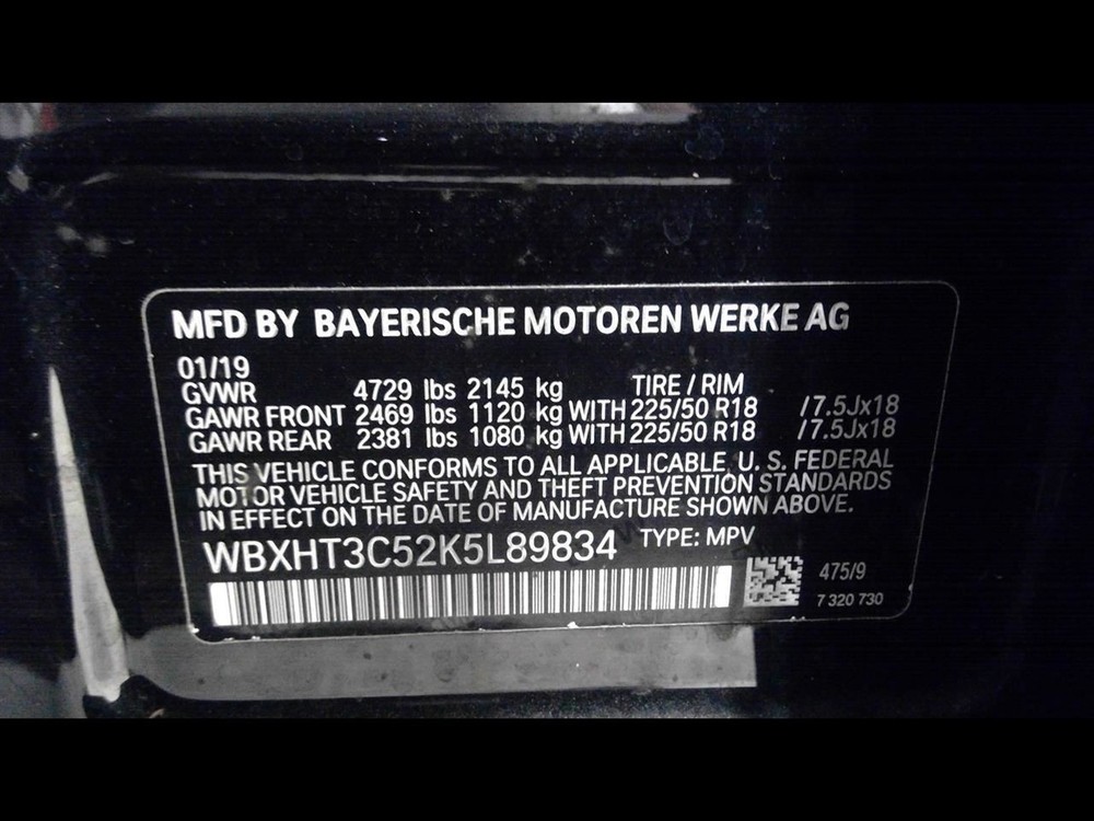 X1 2019 Air Shutter 1054224