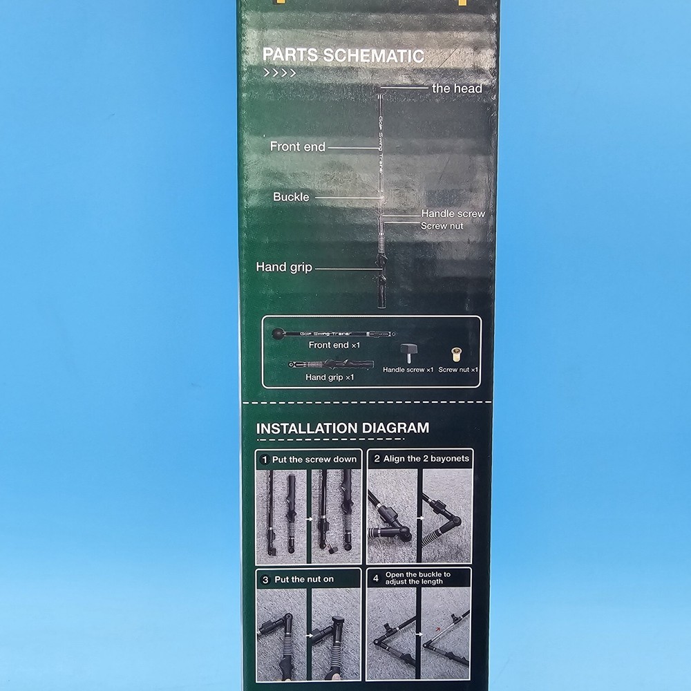 Golf Swing Trainer Aid Golf Training Aid to Improve Form - Hinge Rotation RIGHT