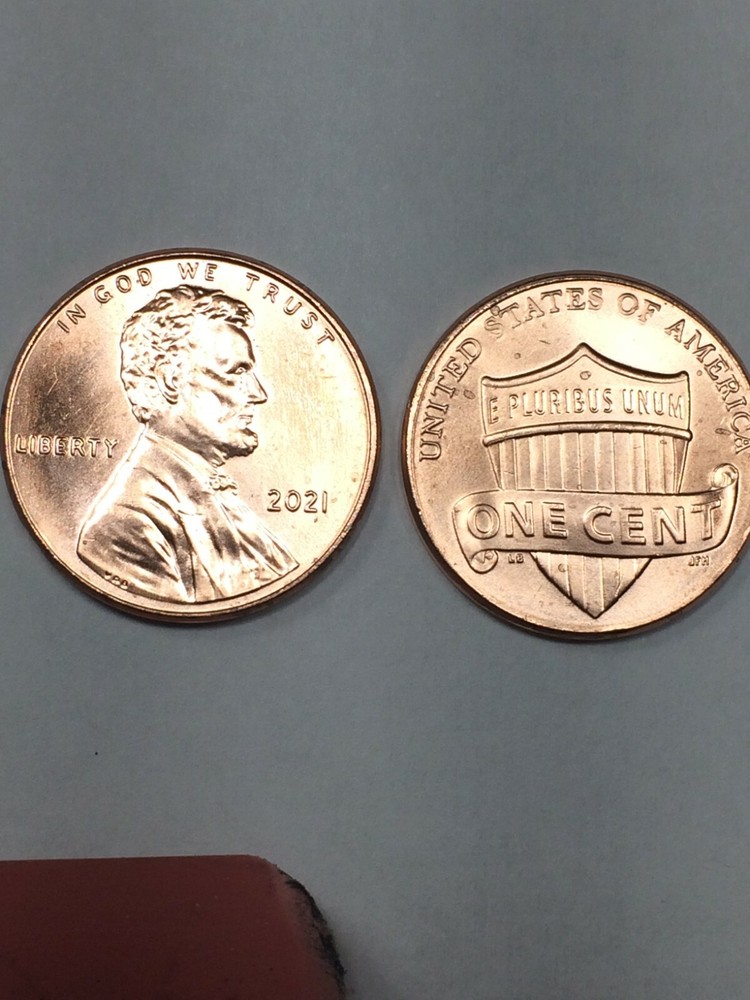 2021 P&D - Lincoln Shield Cent Set