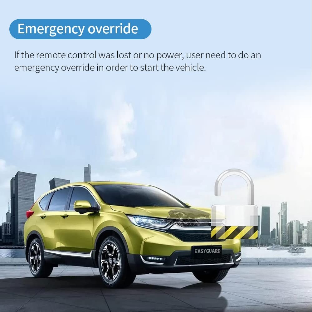 EASYGUARD IM002 Car Immobiliser System with Engine Automatic Lock/Unlock...