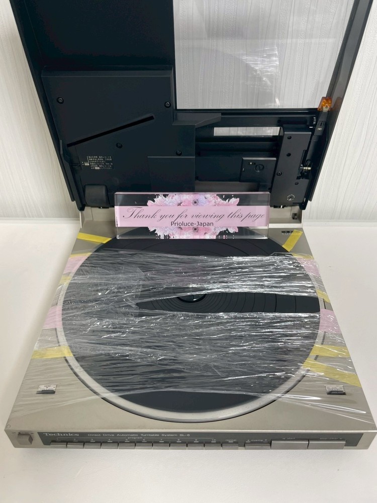 Technics SL-6 Linear Tracking Direct Drive Turntable Tested Works