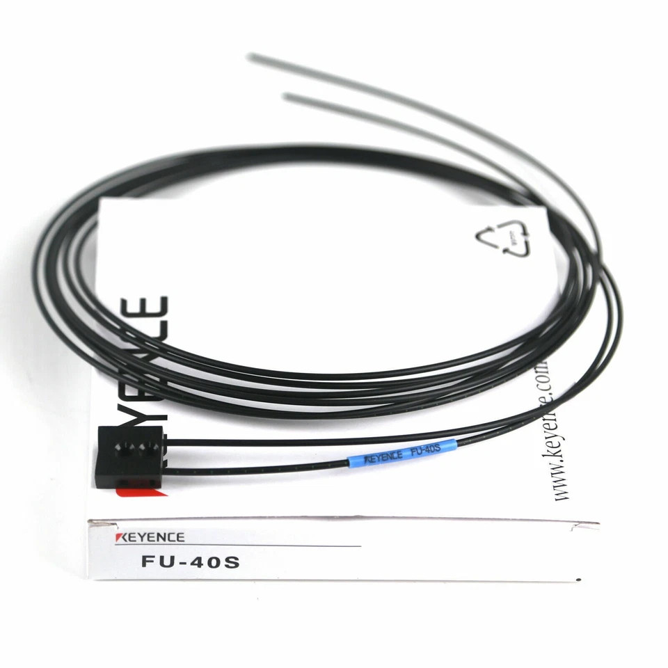 One Keyence FU-40S Reflective Fiber Unit New In Box