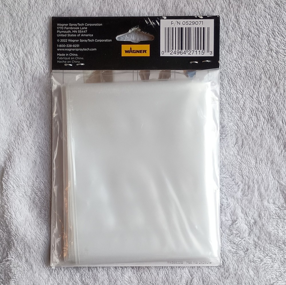 (4)Wagner Sprayer Cup Liners 5-Pack each for FLEXiO, Control Spray, PaintREADY