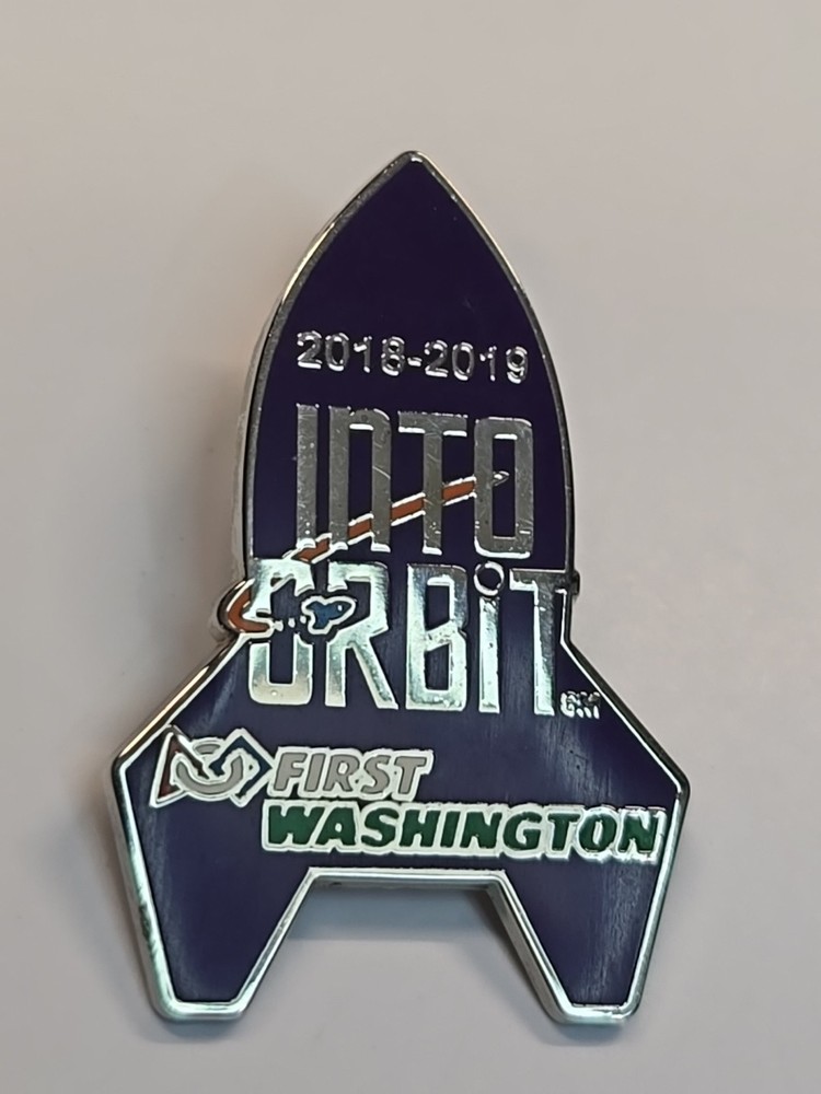 First Washington Lapel Pin 2018-2019 INTO ORBIT
