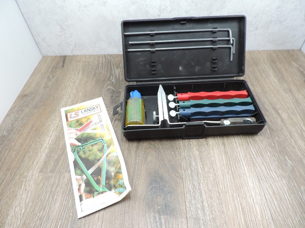Lansky 3 Stone Knife Sharpening Kit
