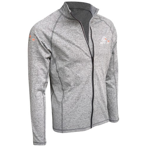 Adrenalin 2P Long Sleeve Zip-Front Thermo Shield (Grey) - XL