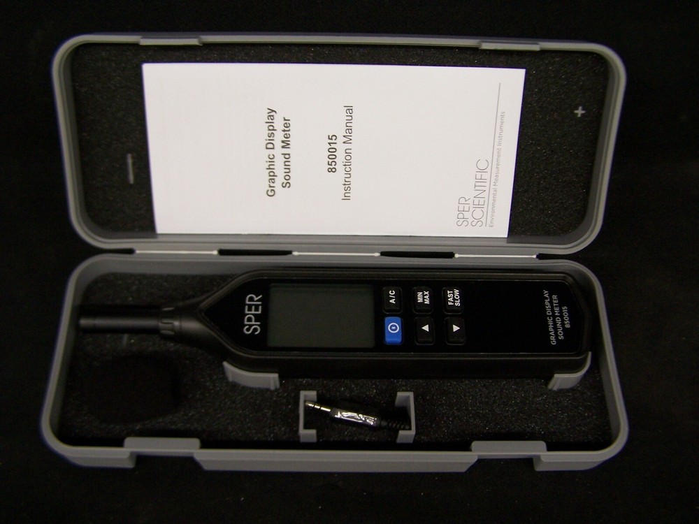 Sper Scientific 850015 Graphic Display Sound Level Meter