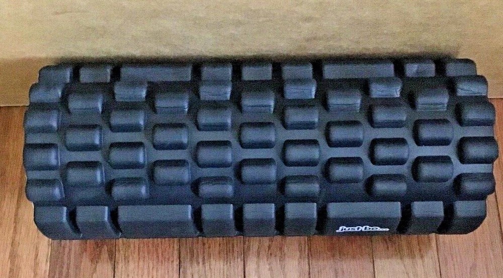 Just Be 13" Muscle Relief and Targeted Massage Roller - Black