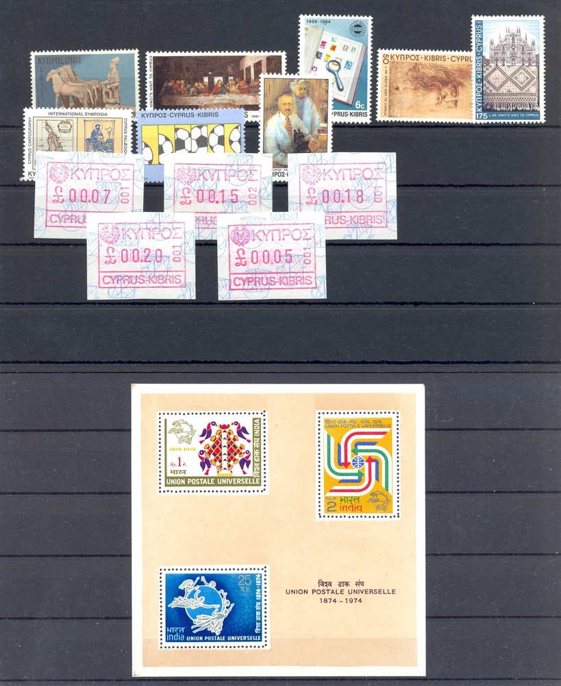 CYPRUS+ ENG COL.. UNS. LOT -MOST ** VF