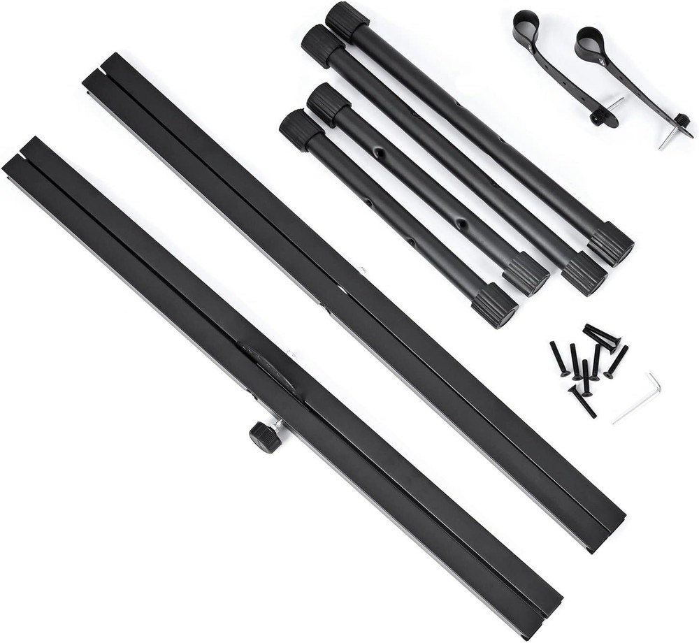 Double-X Keyboard Stand and Bench Set w/ Locking Straps tipatyard Adjustable