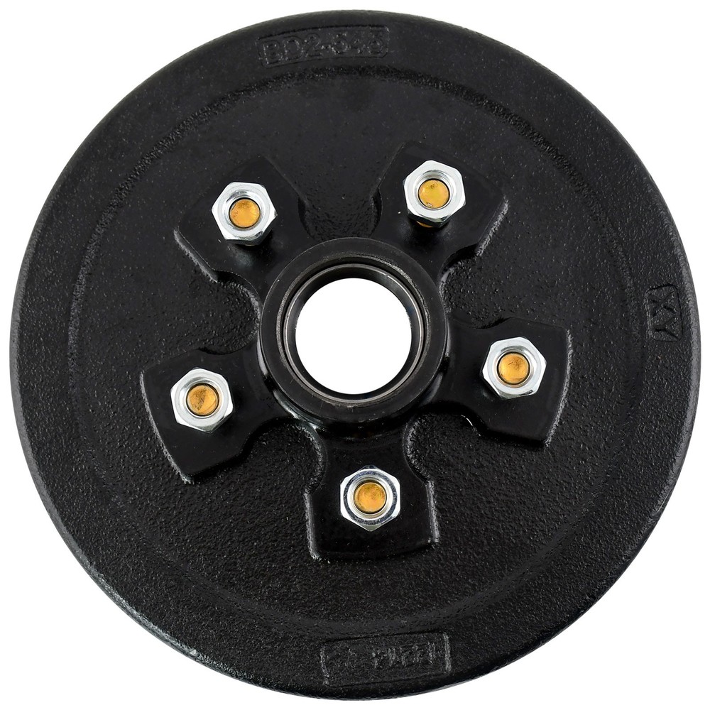5 on 4.5" Trailer Hub Drum Kit,10"x2.25" Electric Brake for 3500lbs Dexter Axle