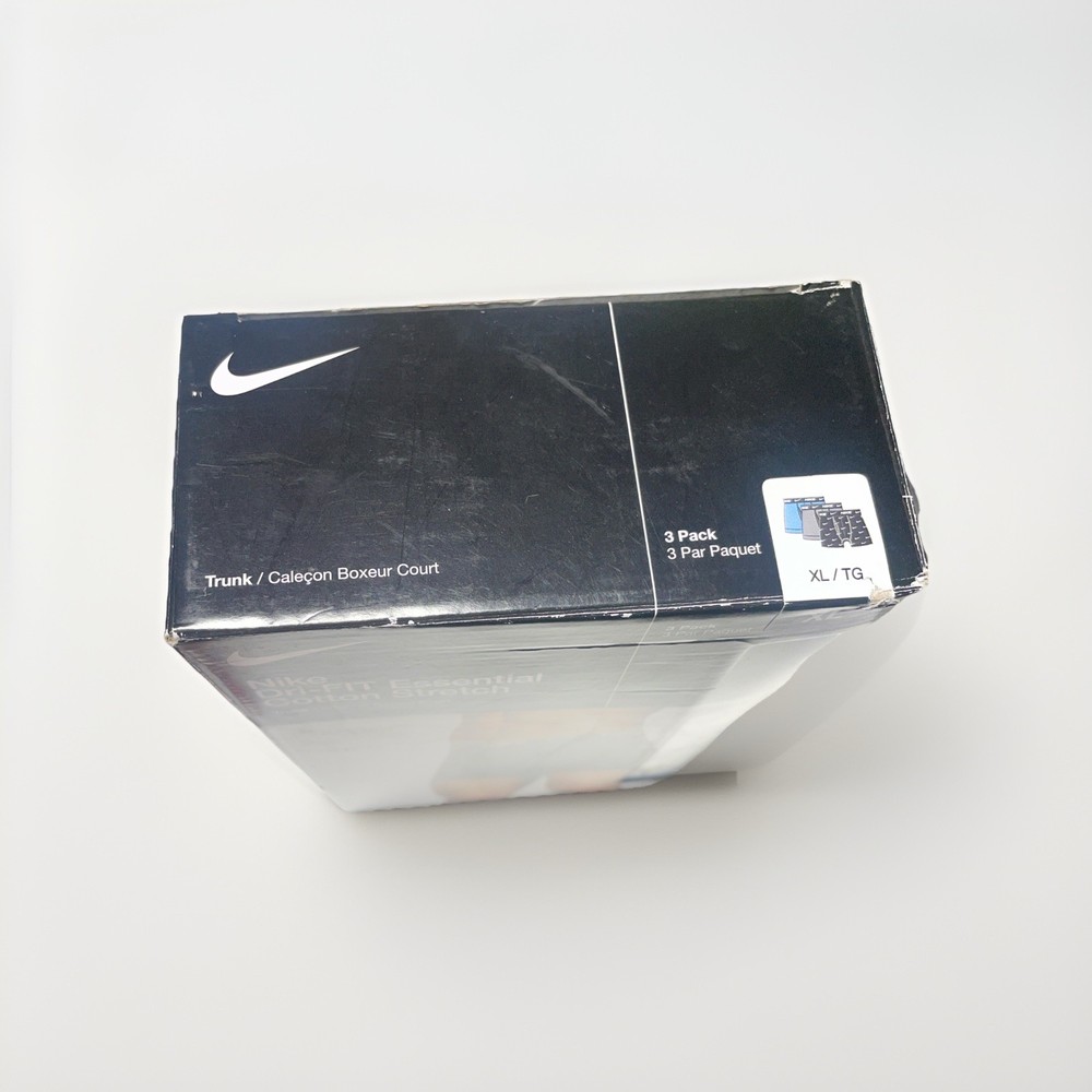 Nike Men's Dri- Fit Essential TRUNK (3-Pack) Size XL