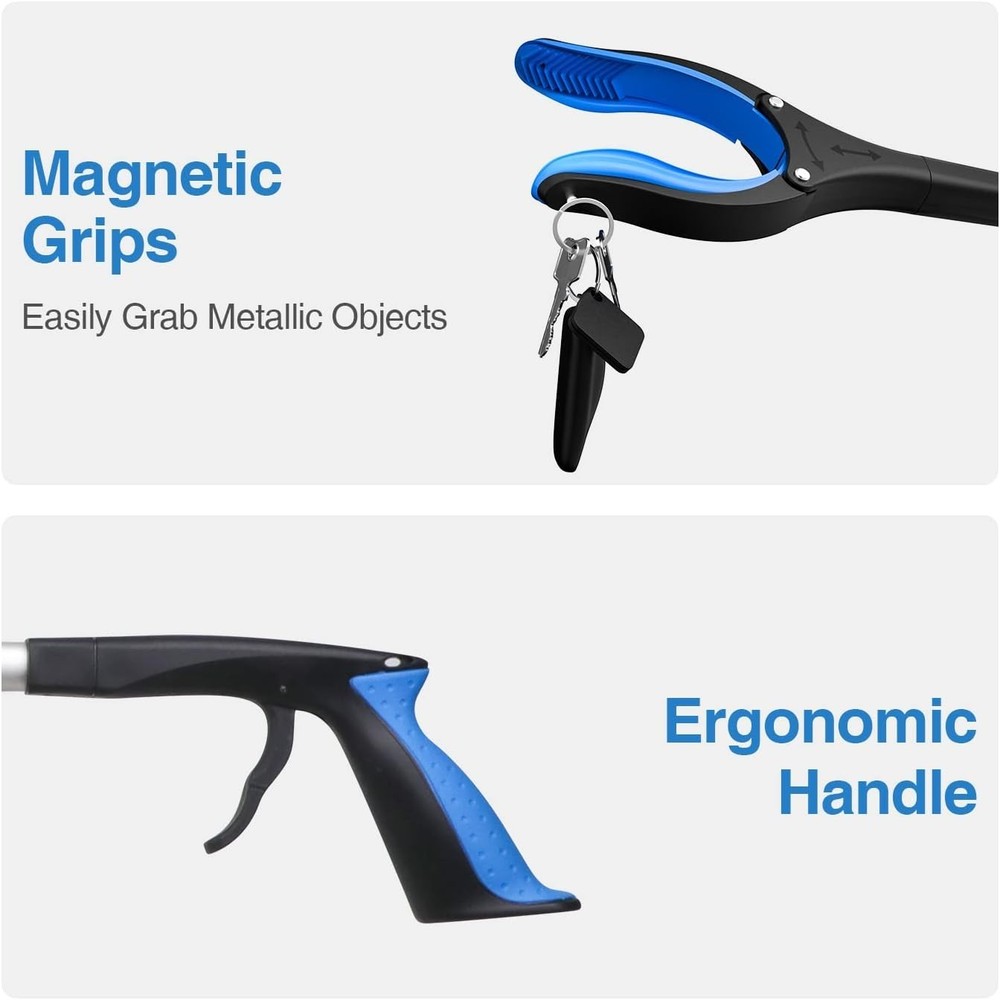 2-Pack 32" Grabber Reacher Tool with Magnetic Grip