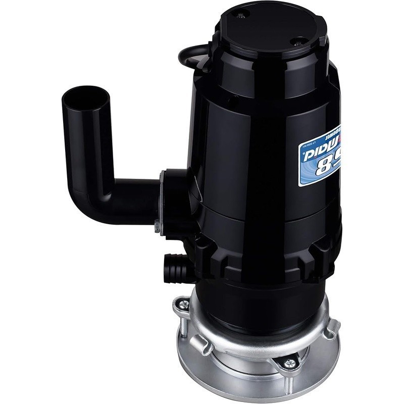 Compact 1/2 HP Garbage Disposal Continuous Feed Torque Master Grinding System US