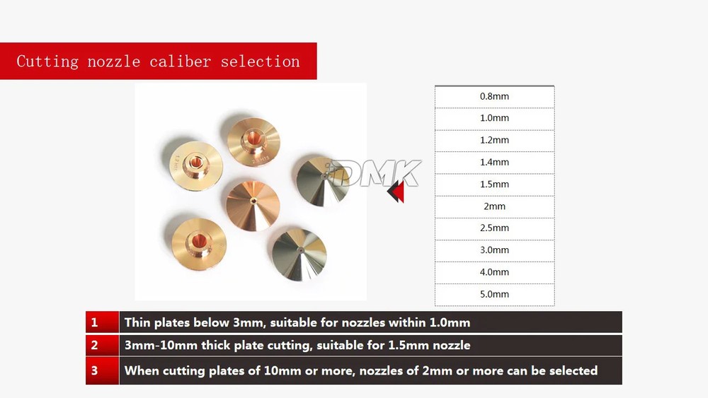 DNE Laser Cutting Nozzle D17 Single Double Layer Nozzle For Laser Cutting Head