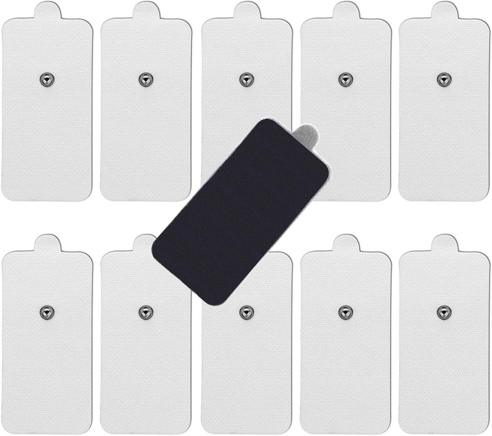 Reusable TENS Electrode Pads Snap Connector