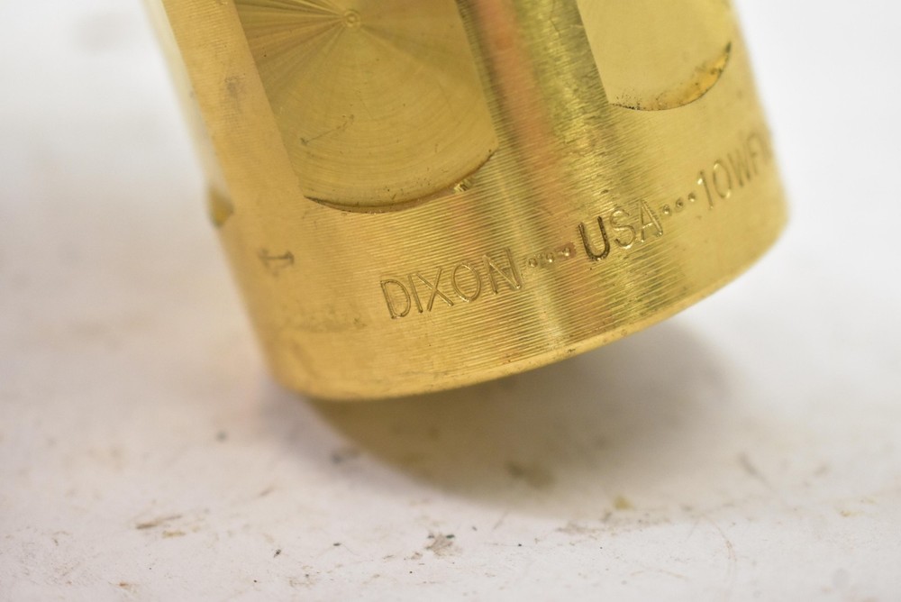 Dixon 10WF10-B Quick Coupler Socket Only Brass Made USA Hydraulic Fitting