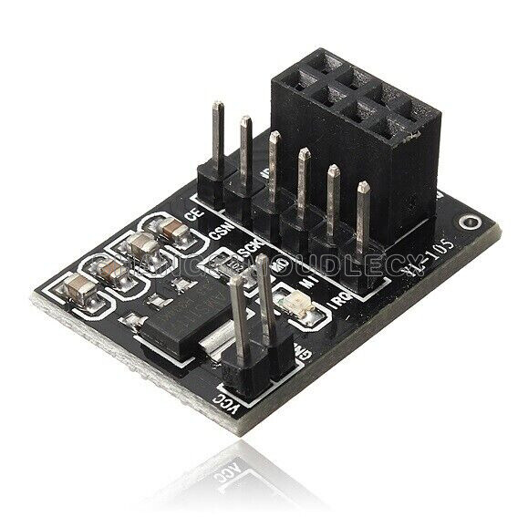 2/5/10PCS socket adapter plate board 8pin NRF24L01 + wireless transceive modules