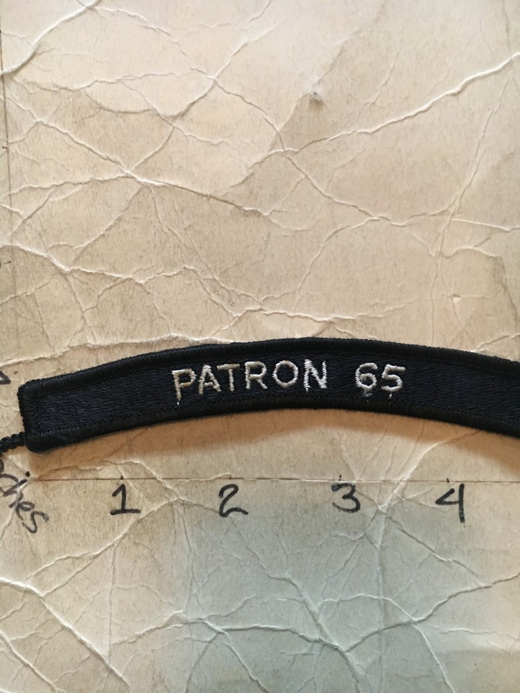 US NAVY SHOULDER STRIP TAB rocker Patch Patron 65