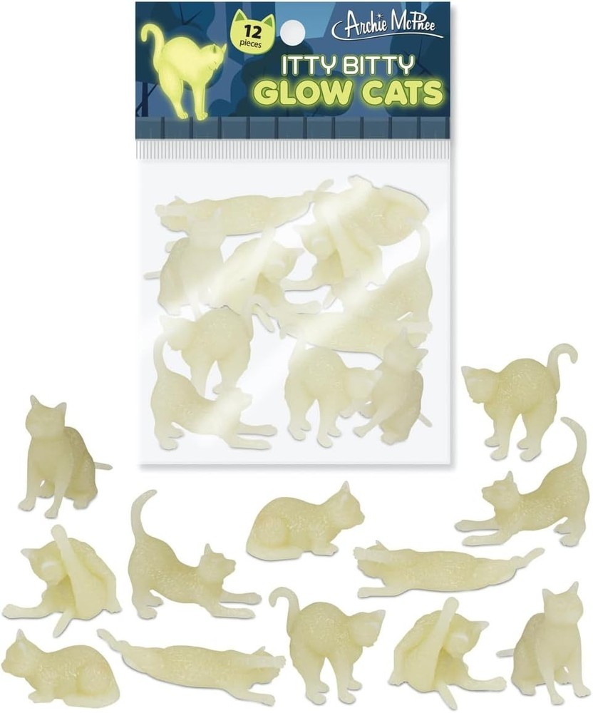 ITTY BITTY GLOW CATS - 12 Piece Assorted Bag