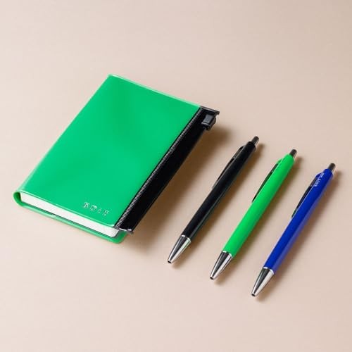 MARK'S EDiT Grid Notebook, B7, with PVC Cover, 5mm, 5mm Diameter