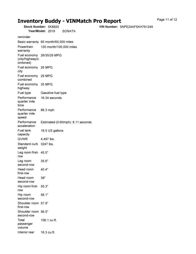 Fuse Box Engine Compartment Fits 18-19 SONATA 2065789