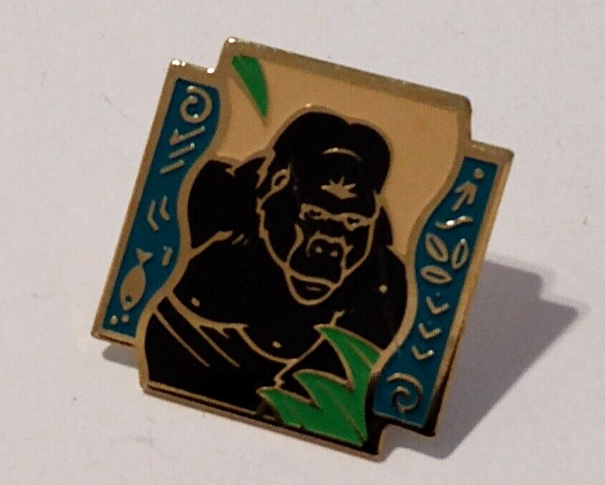 GORILLA Ape Multicolor 1992 Shopko Lapel Pin