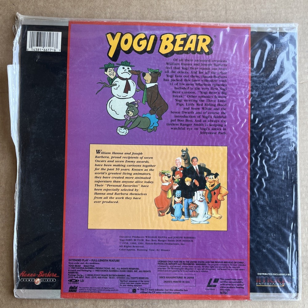 Yogi Bear (Laserdisc)