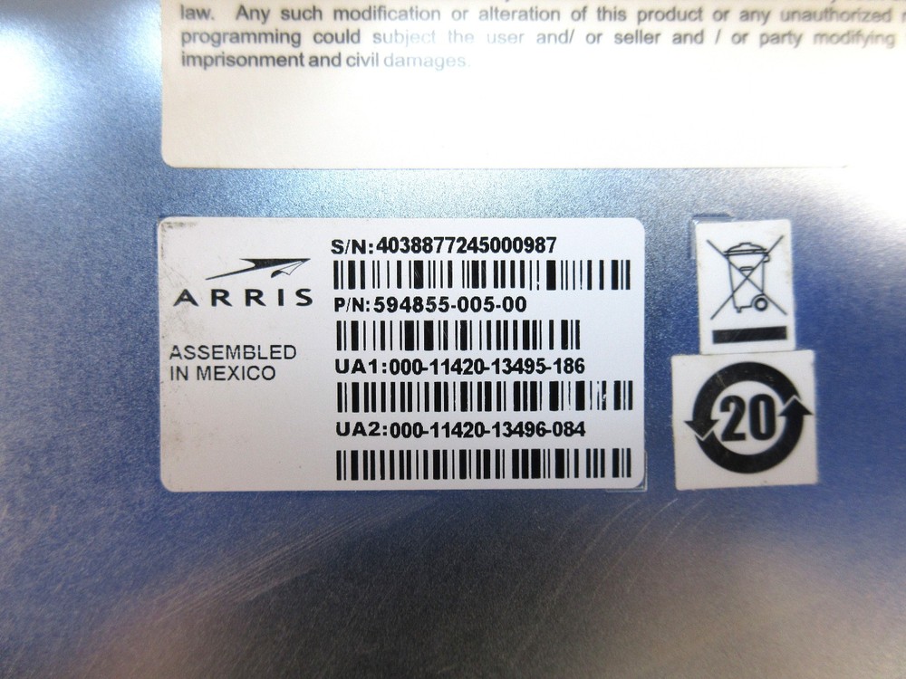 ARRIS DSR-7401 Commercial Integrated Satellite Receiver High Density Transcoder